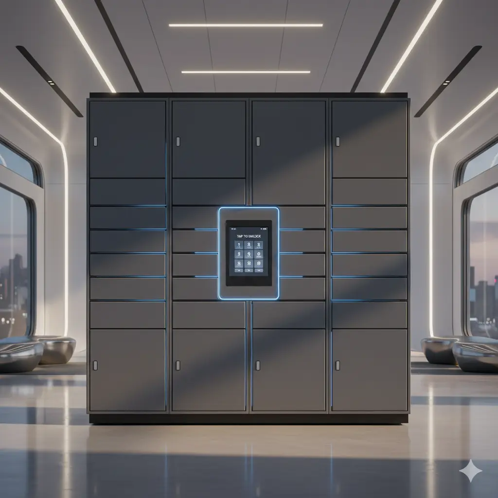 Secure Smart Storage Smart Locker Solutions | Smartlockerz Intelligent Locker Systems